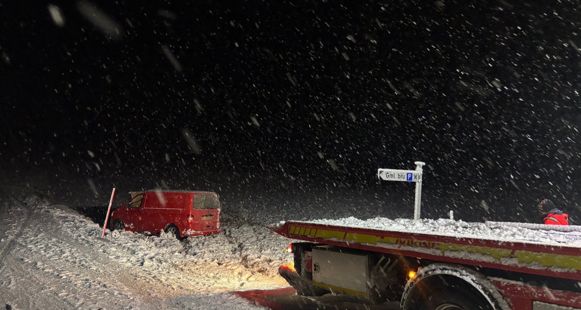 Steinkjer, Ulykker og hendelser | Skled av vegen: – Helt jævlig