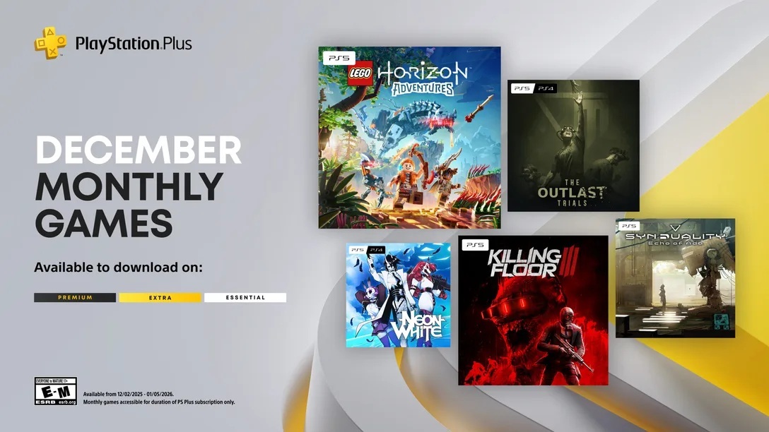 PlayStation Plus gir oss 5 spill gratis i desember -