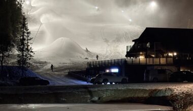 Gausta skisenter, Gaustatoppen | Nå hoper snøen seg opp - Rjukan Arbeiderblad