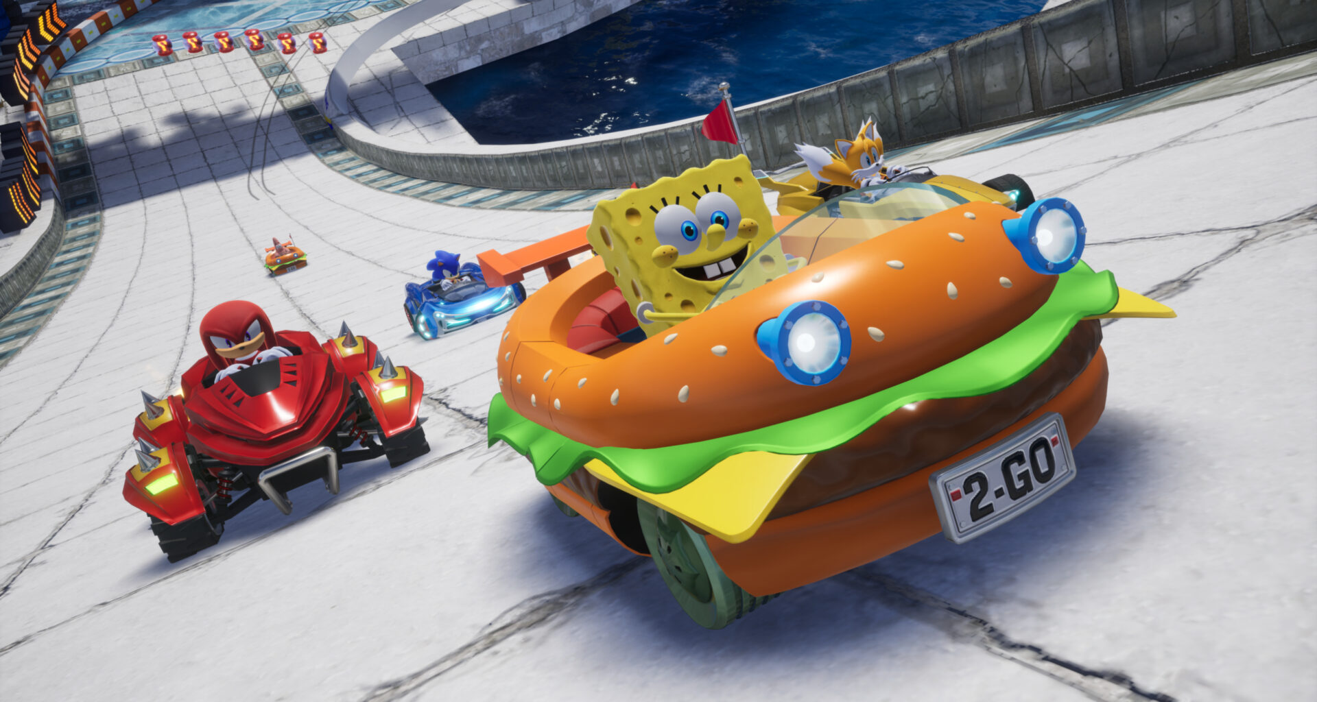 SvampeBob Firkant har ankommet i Sonic Racing: Crossworlds