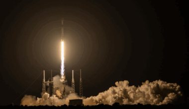 SpaceX markerer den 500. oppskytningen av en gjenbrukt rakett med satellitten Sentinel-6B -