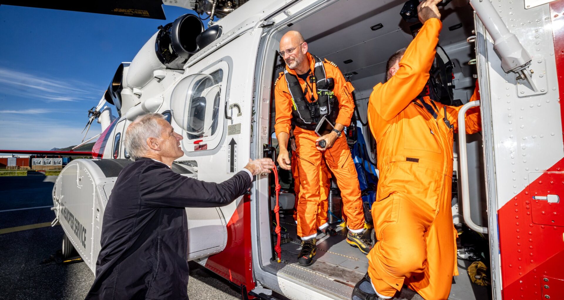 Redningshelikopterbase, Redningstjenesten | Sleip trenering fra Arbeiderpartiet