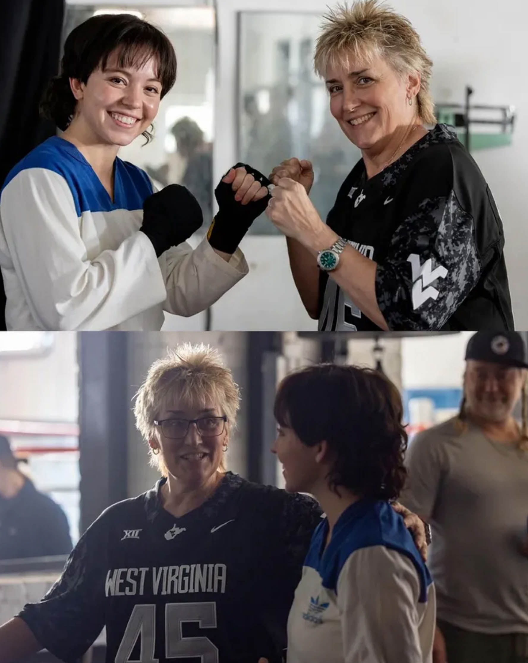 sydney sweeney christy martin has a beautiful friendship with sydney since the beginning of the project