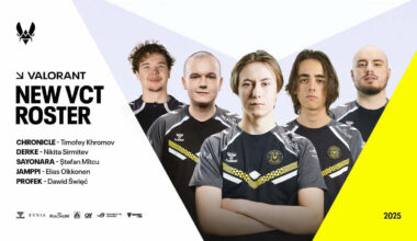 Team Vitality kunngjør oppdatert Valorant Champions Tour-liste