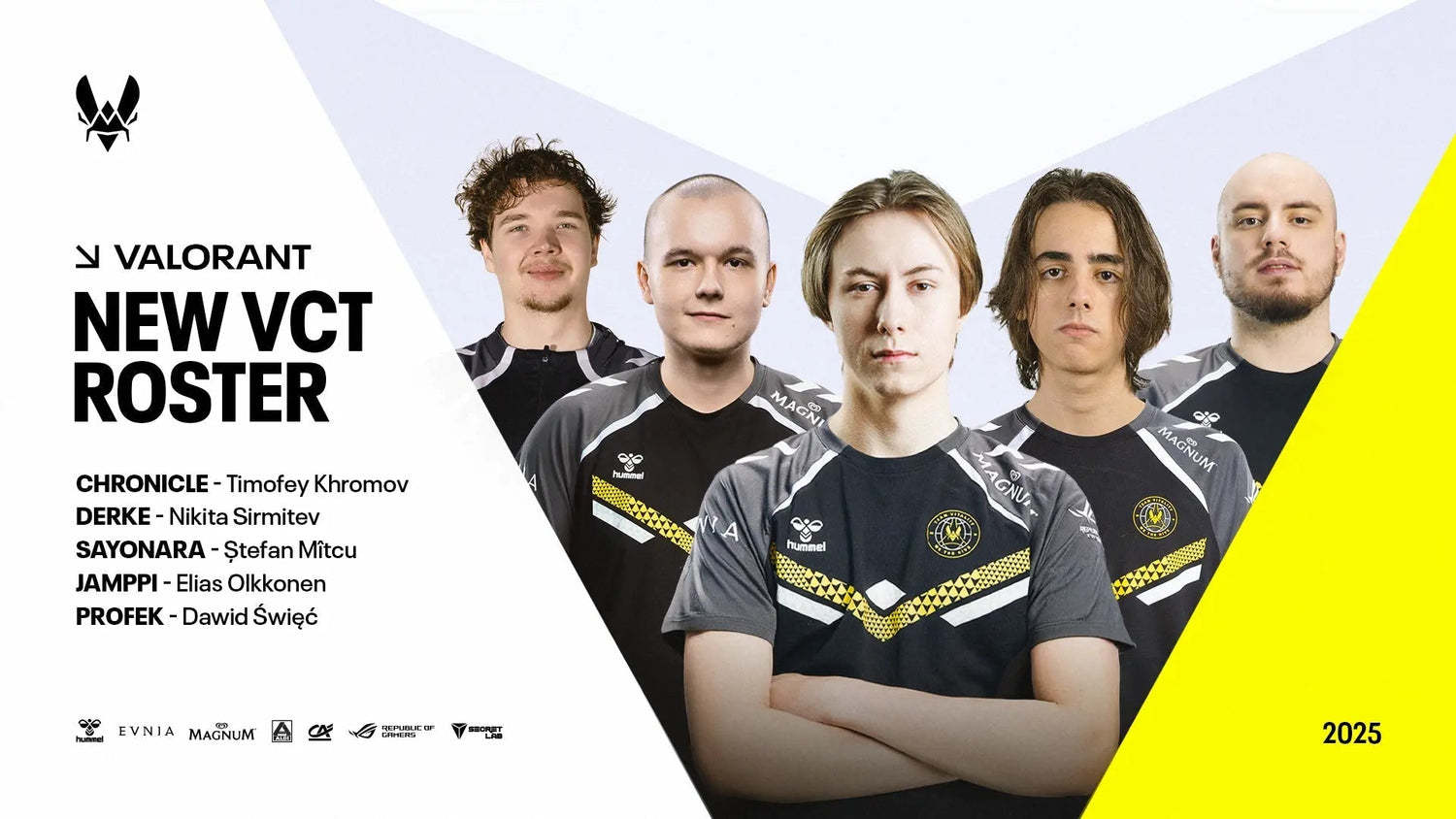 Team Vitality kunngjør oppdatert Valorant Champions Tour-liste