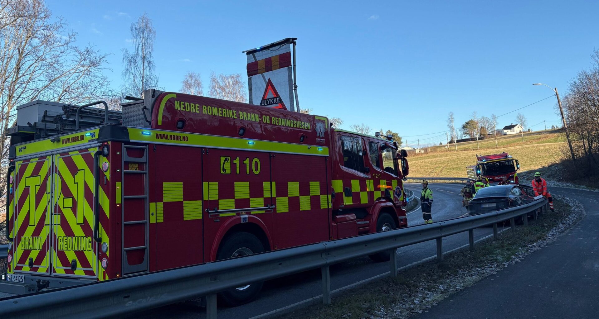 Fetsund, Trafikkulykke | – Veldig glatt på stedet - Indre Akershus Blad