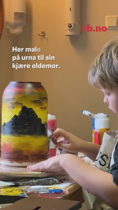 Kunst, Helse | Slik hedret Linus (10) oldemoren: – Betydde masse