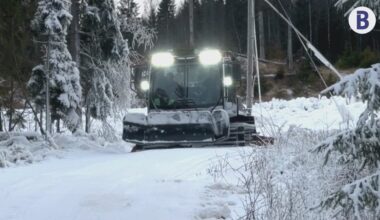 Skispor, Vestmarksetra | Her er sesongens første skispor klart