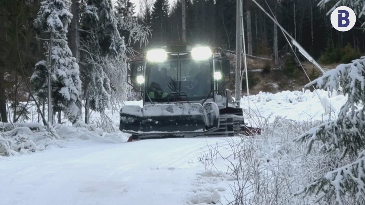 Skispor, Vestmarksetra | Her er sesongens første skispor klart
