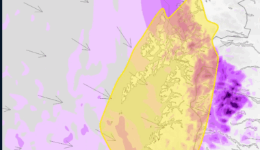 Farevarsel, Vær | Uvær er på vei: Kraftige vindkast utover ettermiddagen - Fremover