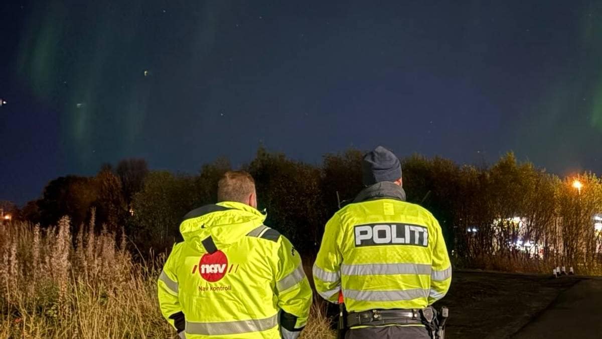 Kontroll av nordlysturismeoperatører i Tromsø