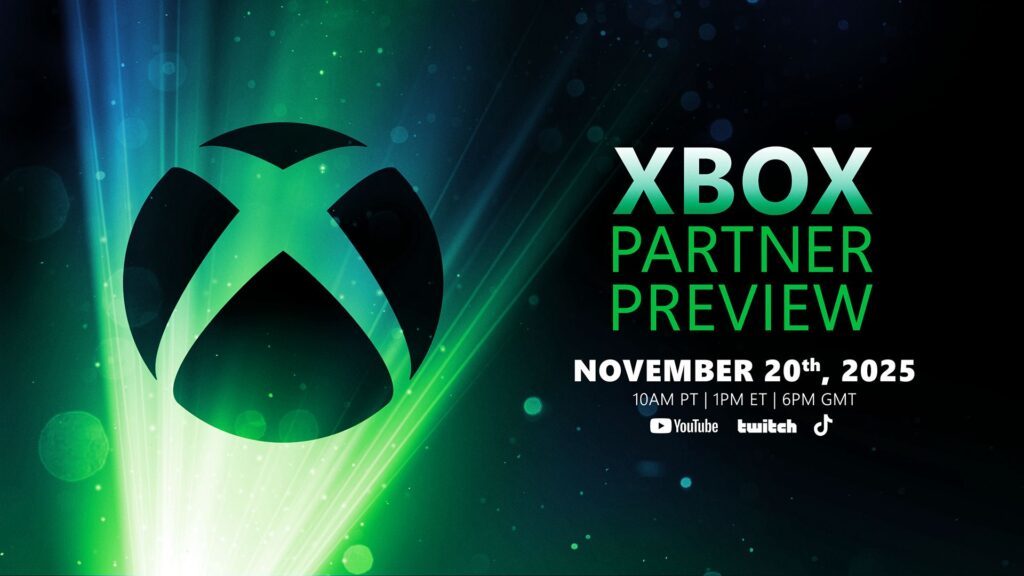 Xbox er vertskap for en Partner Preview-showcase den 20. november -