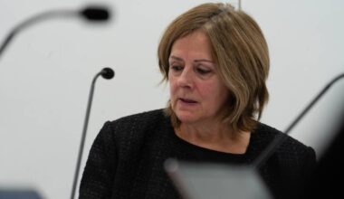 Marit Lind, direktør i Helse Nord, under styremøte i Karasjok