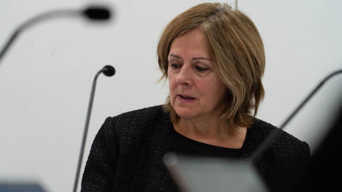 Marit Lind, direktør i Helse Nord, under styremøte i Karasjok