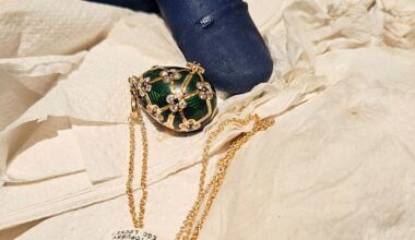 Mann pågrepet etter å ha svelget Fabergé-smykke verdt 190.000 kroner