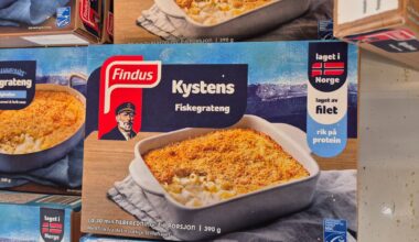 Matbløff, Fiskegrateng | Inneholder 60 prosent mindre fisk enn konkurrenten
