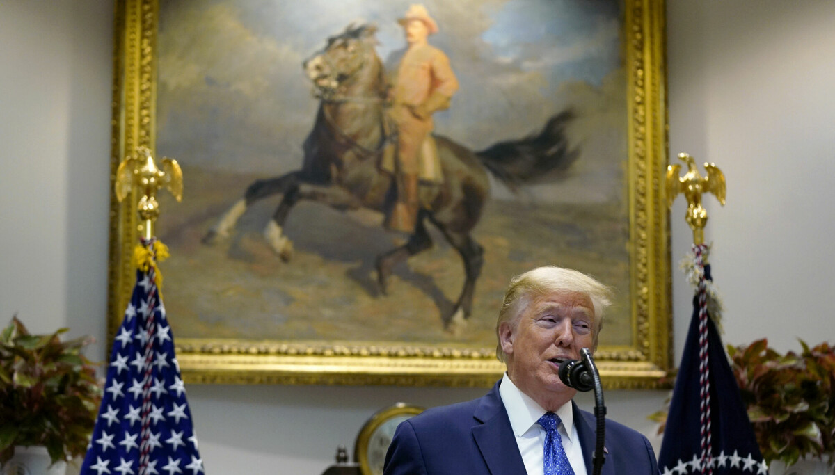 Trump og hans store forbilde