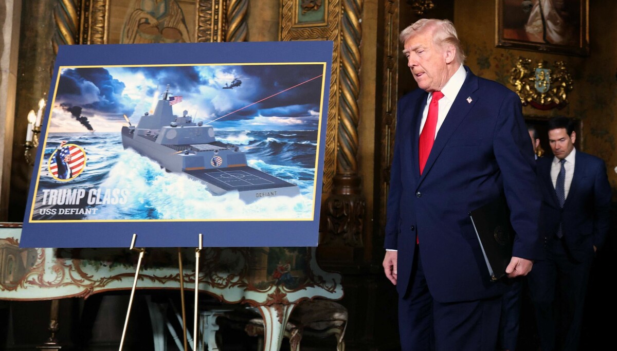 Trumps «fantastiske slagskip» blir aldri sjøsatt