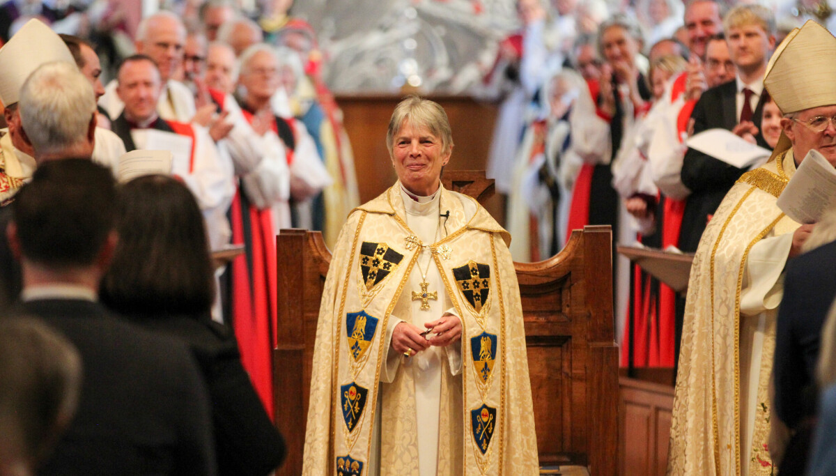 Cherry Vann sier enkelte medlemmer forlater kirken i Wales etter utnevnelse av henne som erkebiskop