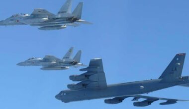 USA svarer på kinesiske og russiske flytokt nær Japan