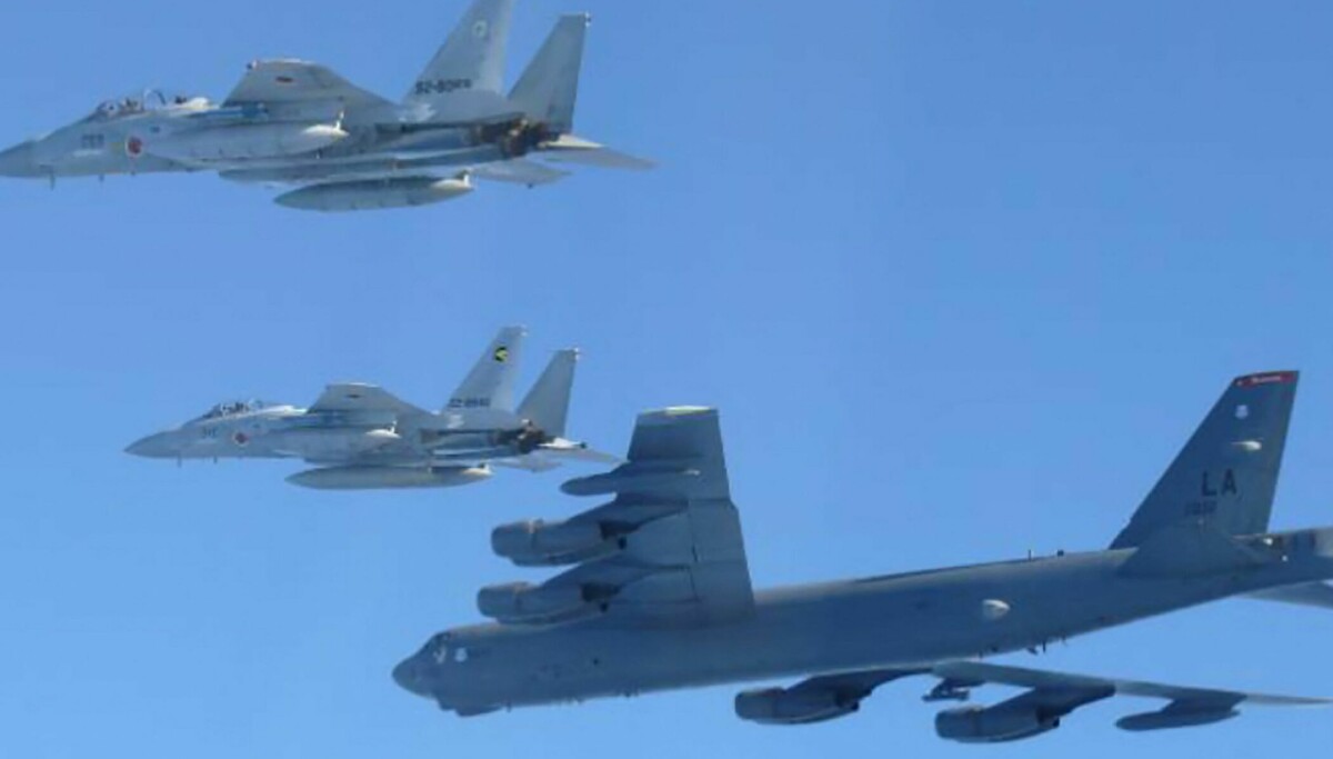 USA svarer på kinesiske og russiske flytokt nær Japan