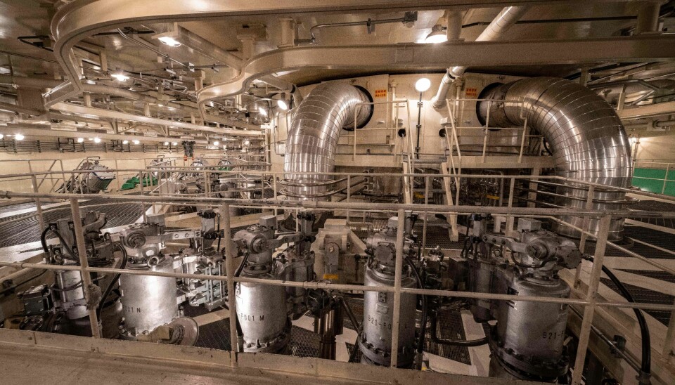 Dette bildet er tatt inne i reaktorbygningen for enhet 7 ved Kashiwazaki-Kariwa kjernekraftverk.