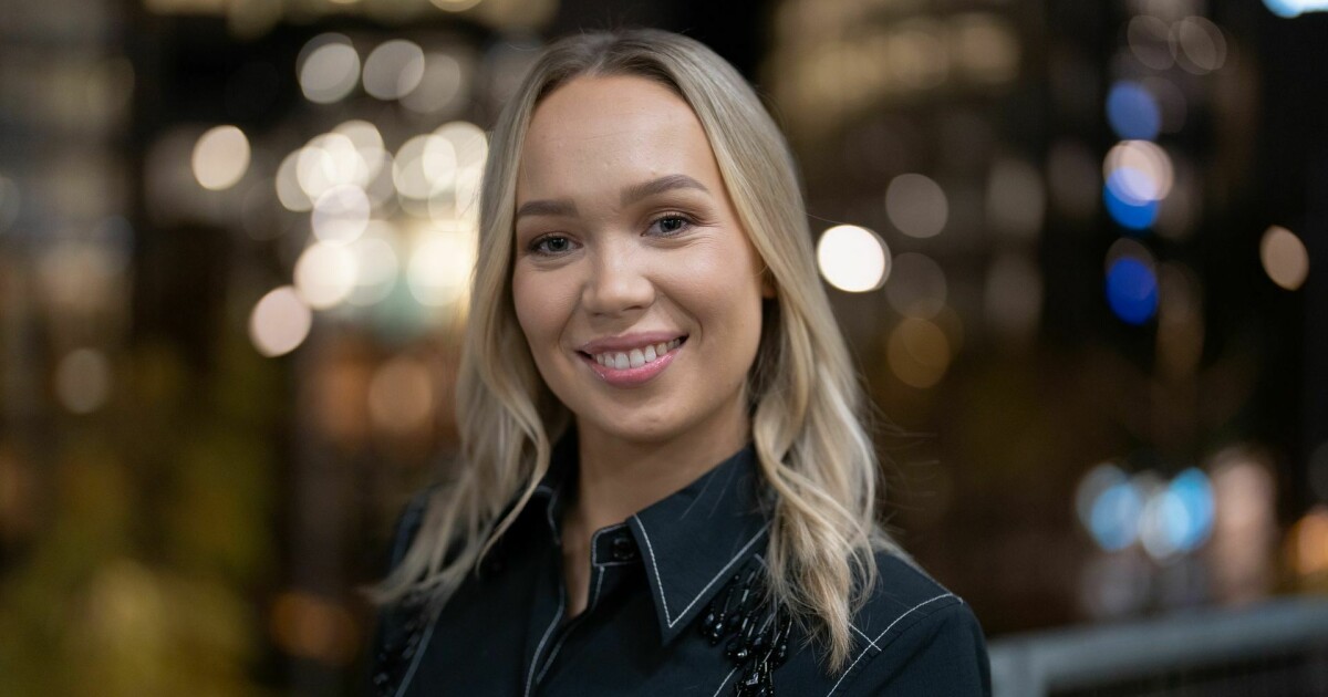 Artist Agnete Saba har blitt mor for første gang