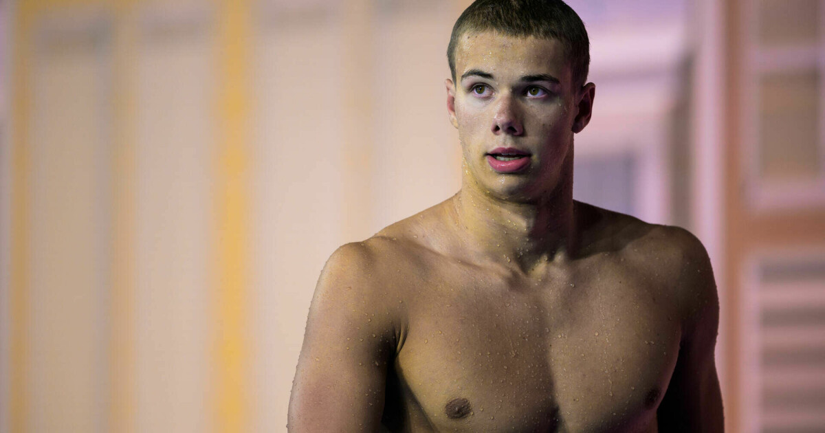 Sander Kiær Sørensen setter ny norsk rekord på 200 meter fri i svømming under EM i Lublin