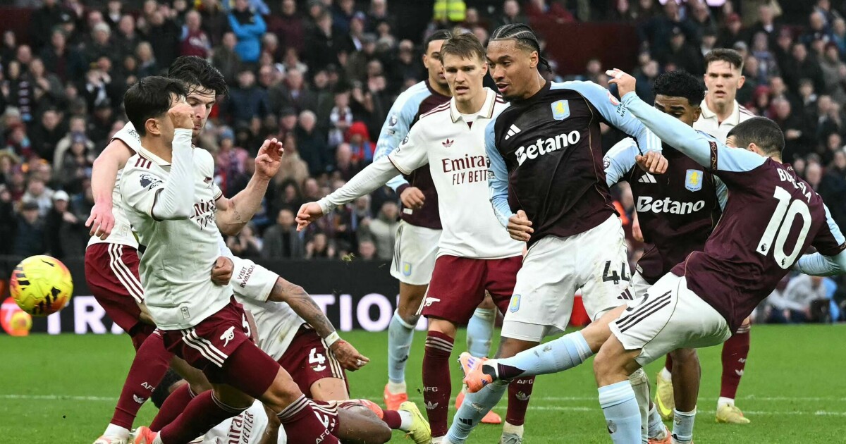 Buendia senket Arsenal fire minutter på overtid