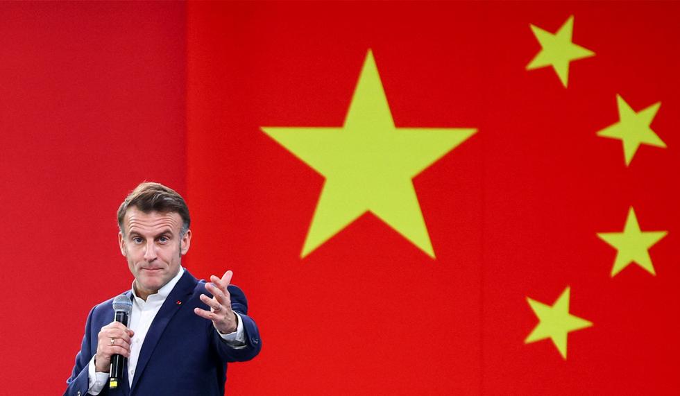 Macron truer Kina med EU-toll
