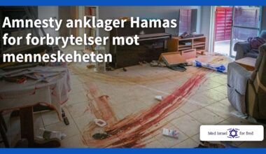 Amnesty anklager Hamas for forbrytelser mot menneskeheten - Med Israel for fred (MIFF)