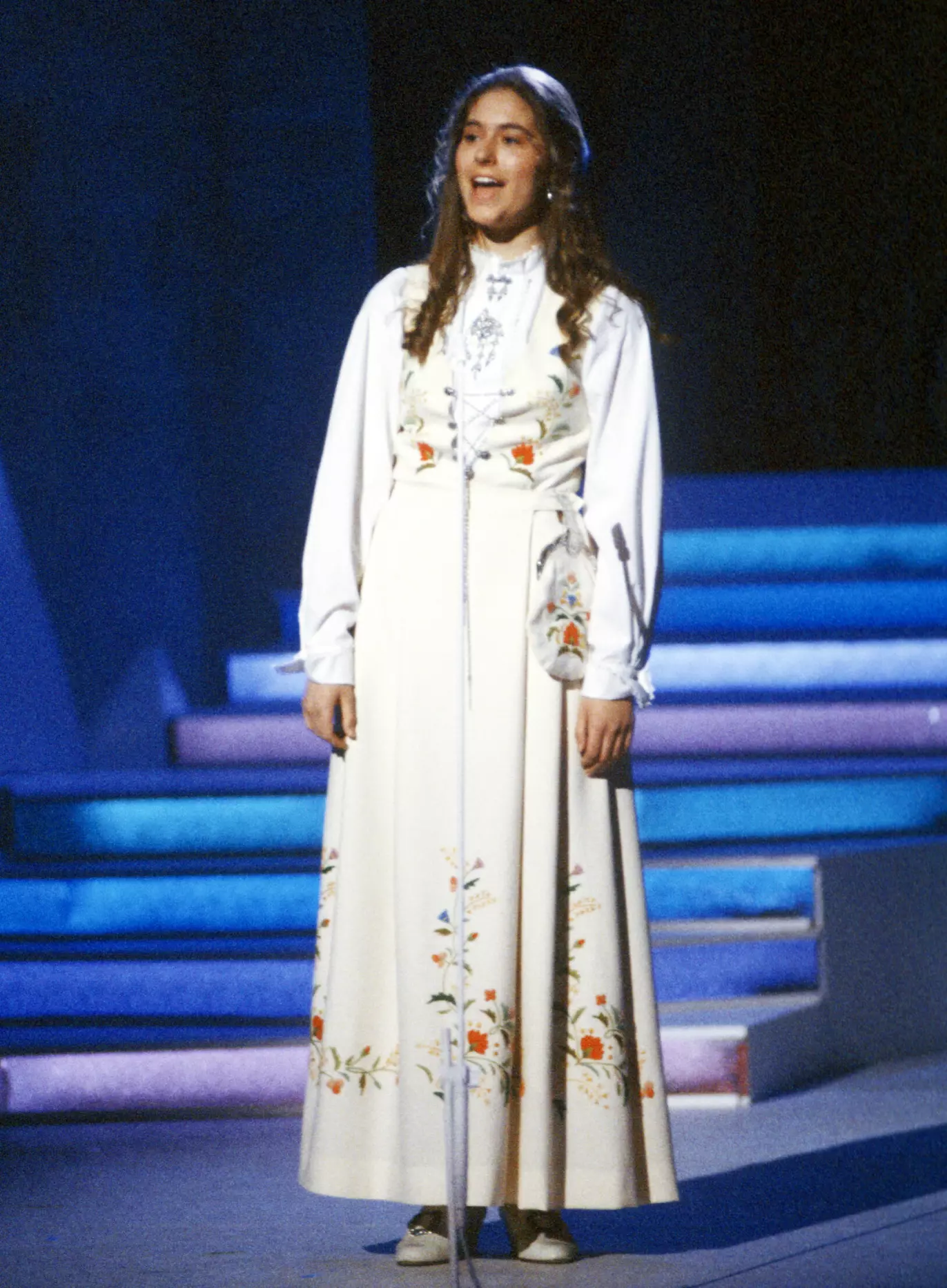 NASJONALSKATTEN SISSEL: Her i Grieghallen i Bergen i 1986. Foto: Inge Gjellesvik NTB / Scanpix