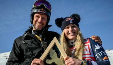 Aksel Lund Svindal ble tatt på sengen av Vonn-telefon