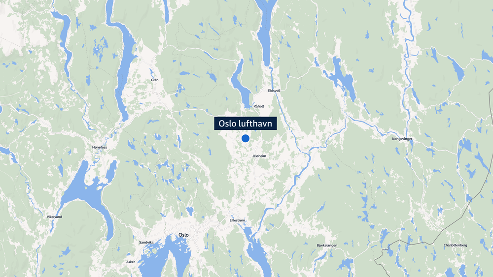 Drone stoppet to fly på Oslo lufthavn – Stor-Oslo