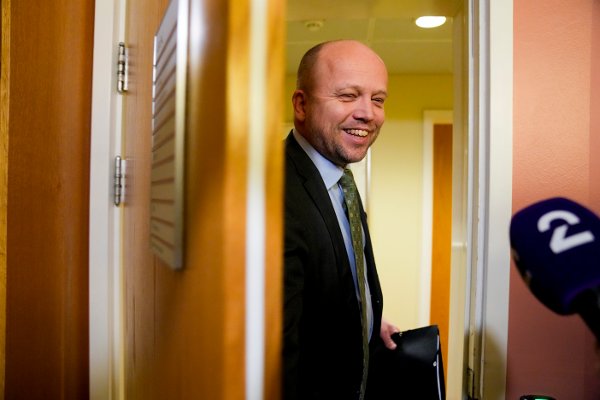 Oslo 20251202. 
Trygve Slagsvold Vedum i Stortinget i forbindelse med budsjettforhandlingene.
Foto: Heiko Junge / NTB