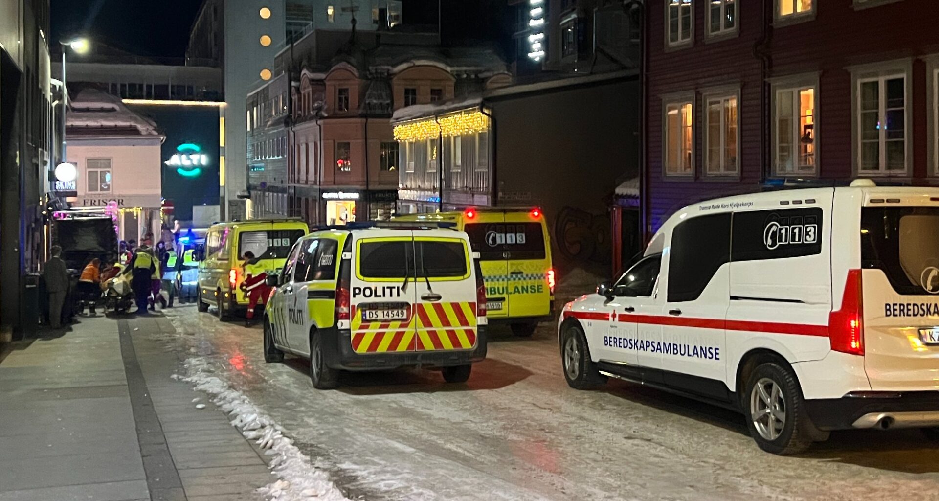 Voldshendelse, Tromsø | - En er hardt skadd
