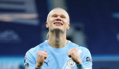 Haaland gir gave til Hareides barnebarn