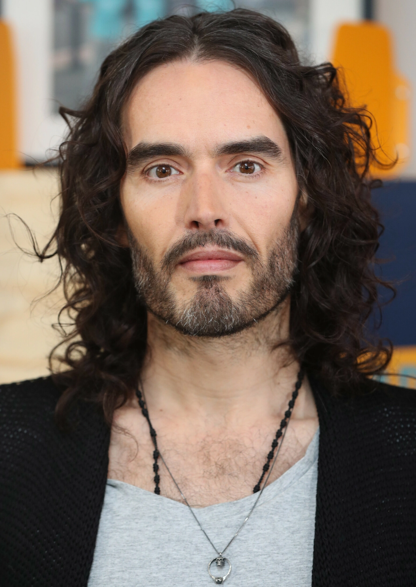 MISFORNØYD: Russell Brand uttrykker sterk misnøye med ekskonas valg av partner. Foto: Jonathan Brady