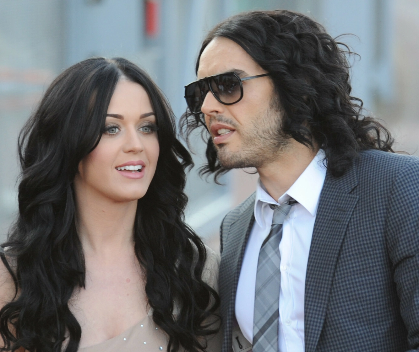 SLÅTT OPP: Det ble ikke et livslangt ekteskap mellom Katy Perry og Russell Brand. Foto: Rune Hellestad/UPI/Shutterstock