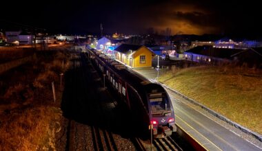 Levanger, Ulykker og hendelser | Brann i persontog – passasjerer ble evakuert