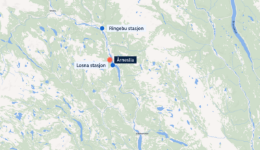 Dovrebanen stengt som følge av jordskred i Ringebu – NRK Innlandet – Lokale nyheter, TV og radio