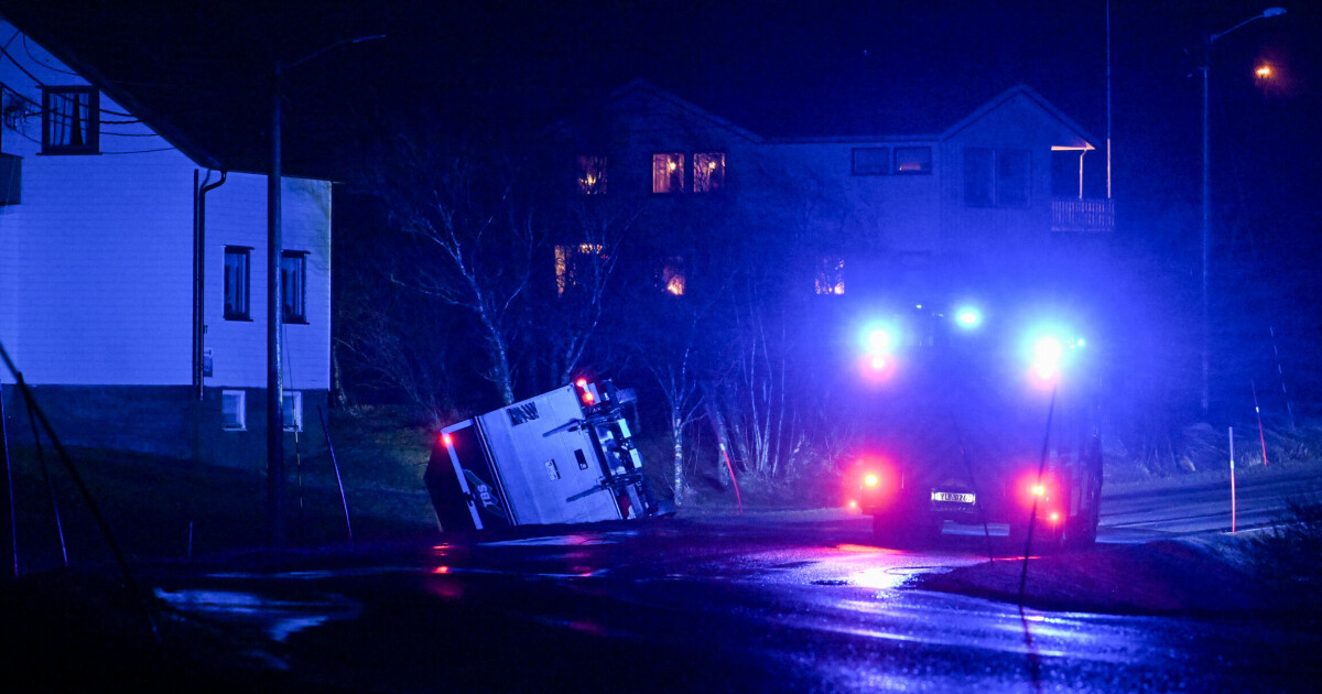 Uværet er i gang: Politiet med klar oppfordring