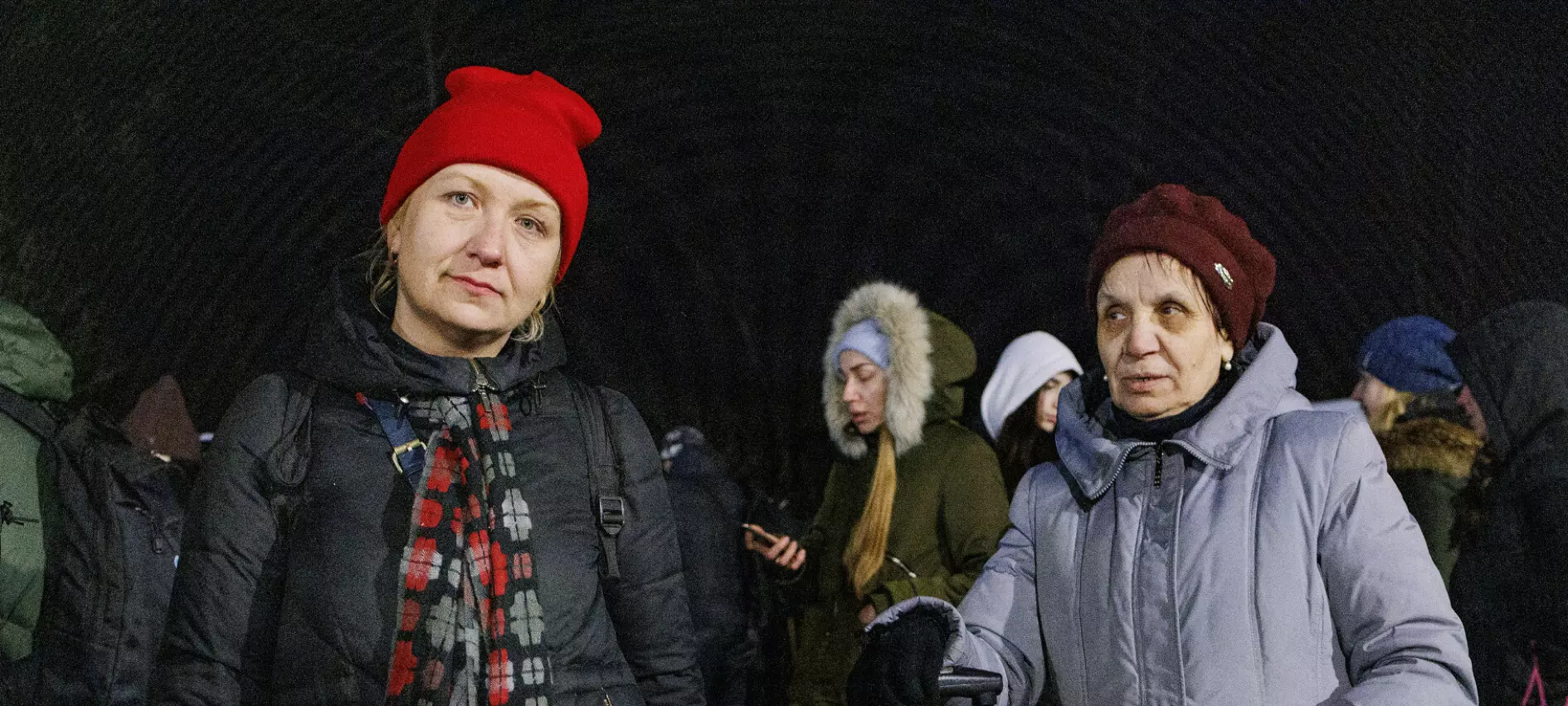 Flyktet fra Irpin: - Forferdelig