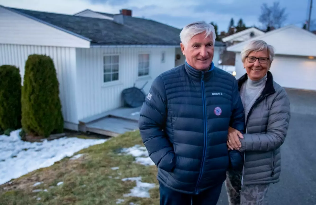 ÅPENHET: Bjørn og Sigrun Wirkola har valgt å være åpne om sykdommen. Foto: Bjørn Langsem / Dagbladet