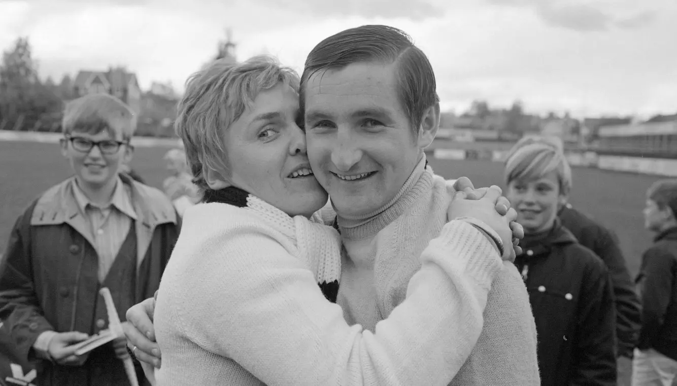 KJÆRLIGHET: Bjørn og Sigrun Wirkola giftet seg i 1963. Foto: NTB