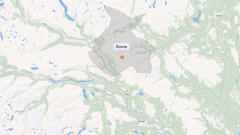 Trafikkulykke på E6 i Dovre