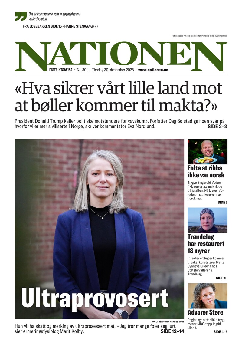 Forsiden til siste Eavis.