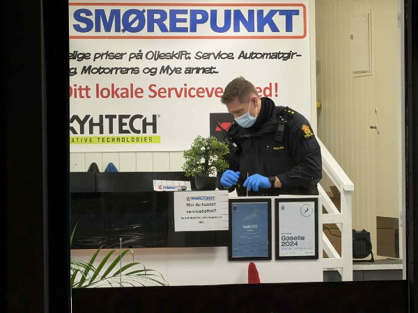 Ran, Smørepunkt, Greåker, Politi, krim, 10.12.2025