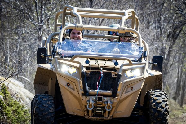 NATO Secretary General Mark Rutte joins a number of military field activities in Norway