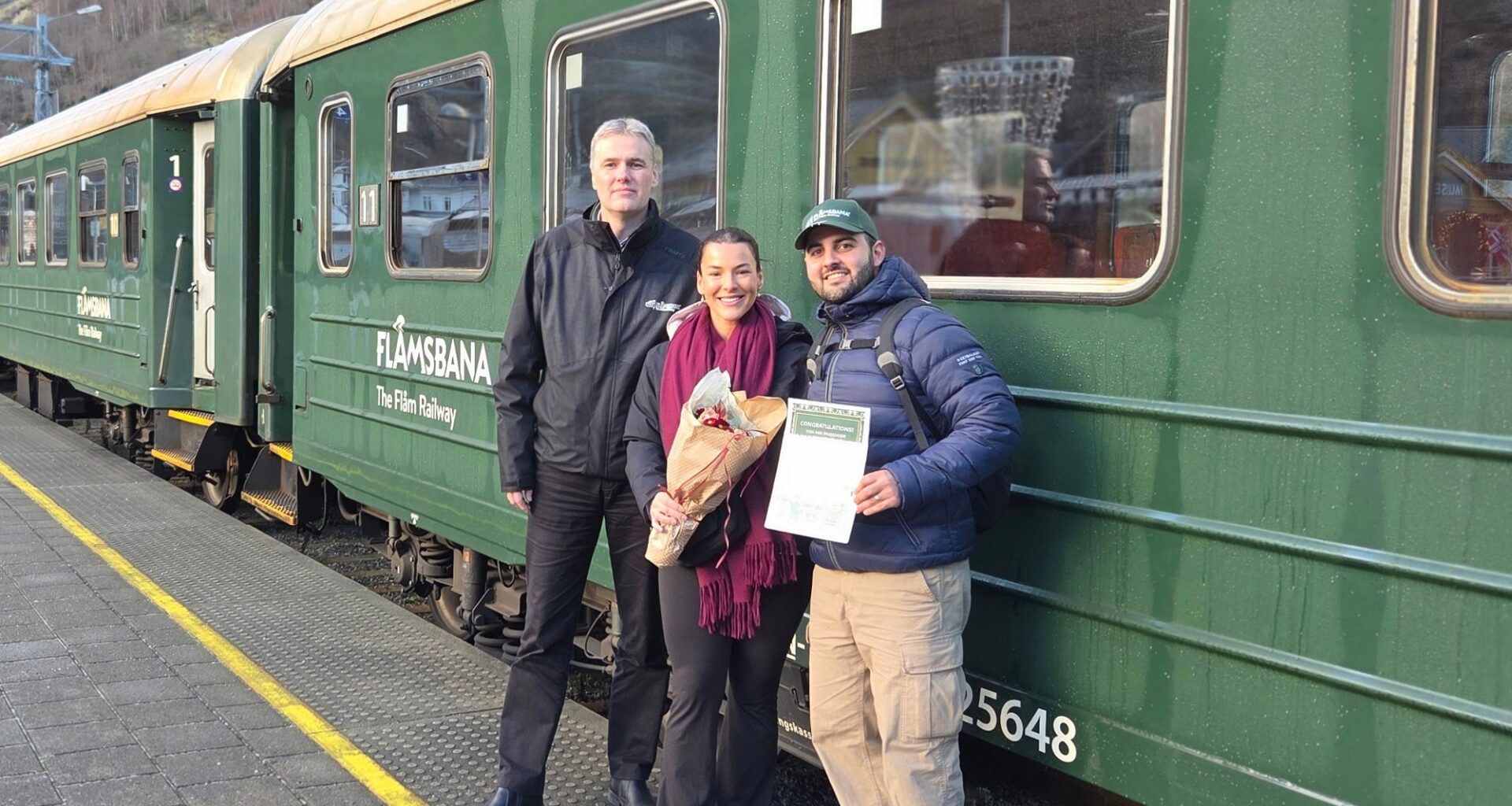 Flåm, Aurland | – Dette var ei stor, men veldig hyggeleg overrasking